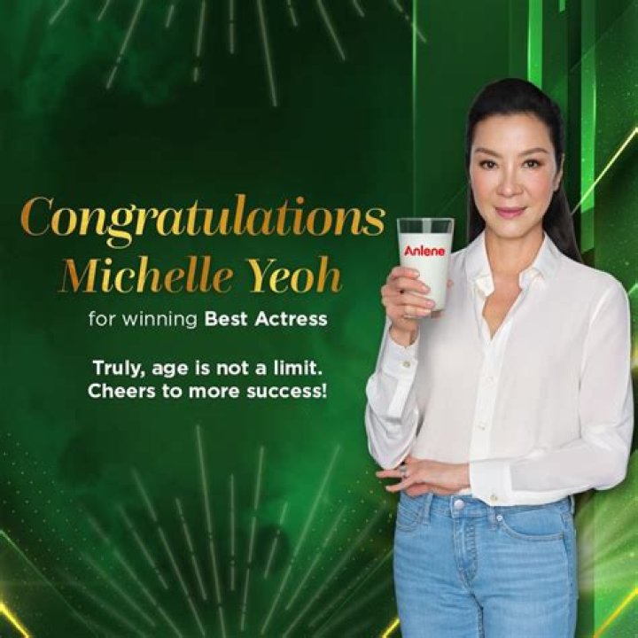 Congratulations Michelle Yeoh!